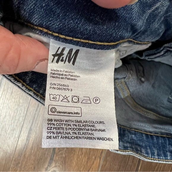 🆕 H&M denim shirts SZ 6 - Picture 4 of 4